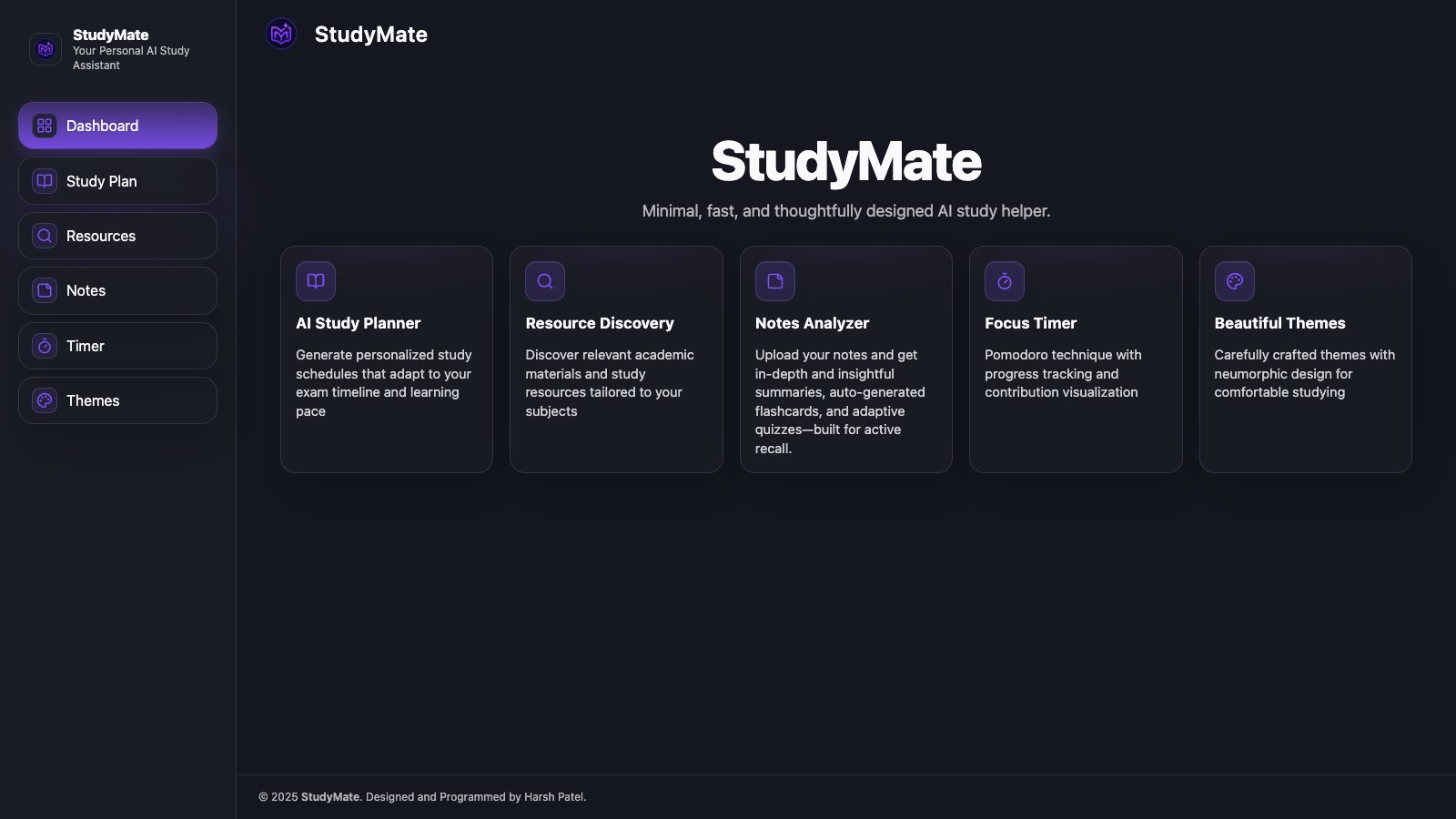 StudyMate screenshot